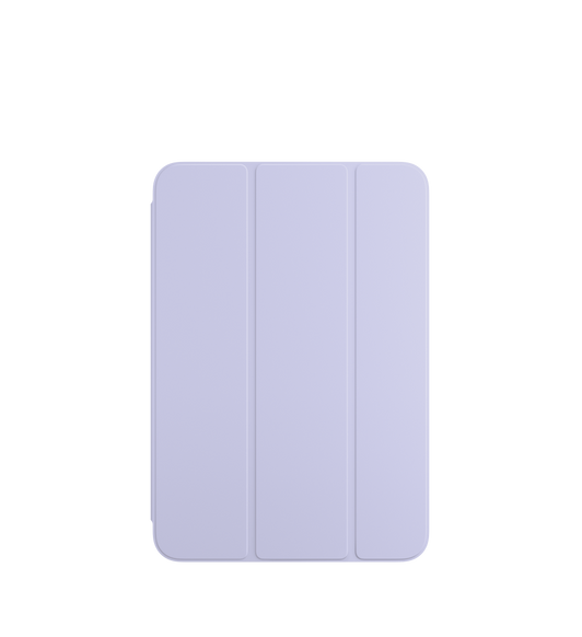 适用于 iPad mini 的紫色智能双面夹的正面外观。
